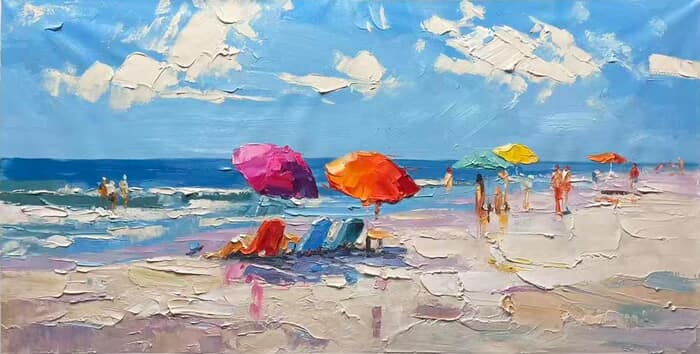  Vacation on beach 1469 by Jingshen You