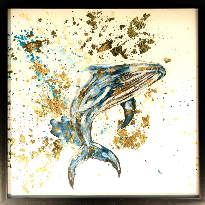 L'ombre dorée de la Baleine by Julie Balsaux