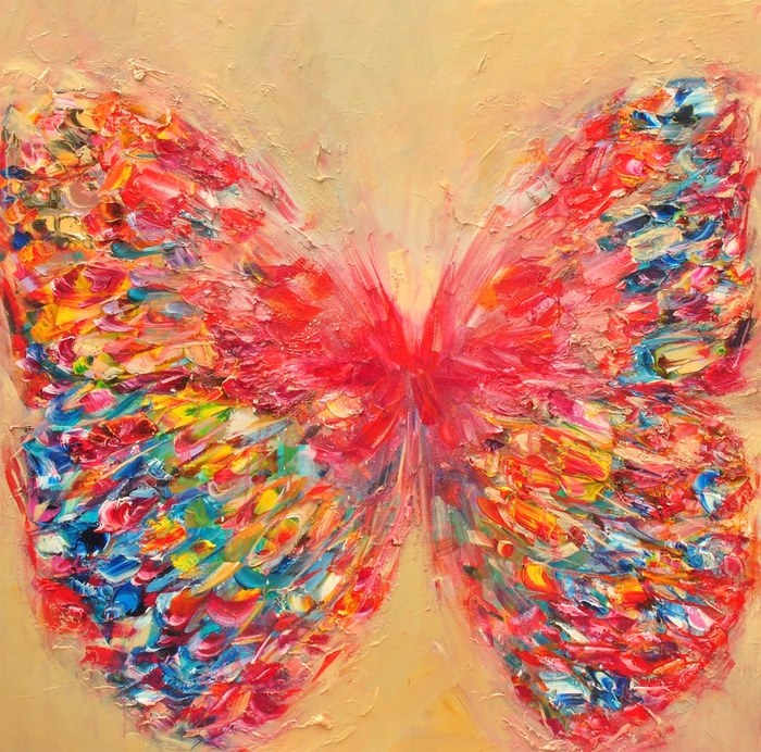 Butterfly Series 24 - Beyond The Clouds by Victoria Horkan