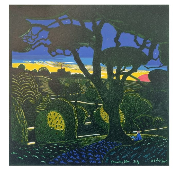 Greenwich Park - July by Kit Boyd