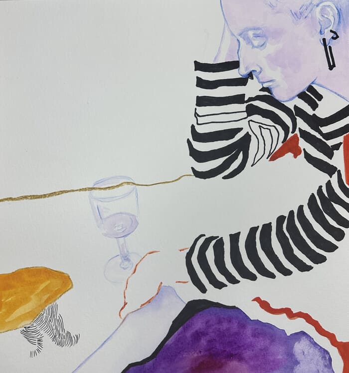 Objects of the Day, sketch N26 von Julia Shanaytsa