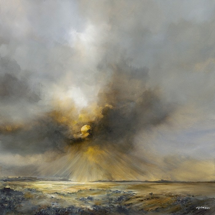 Light Through Ashe Veil  by Alison Johnson