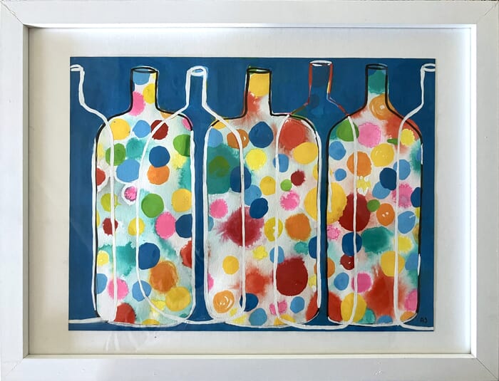Compo bottles 6 par Anne Iris