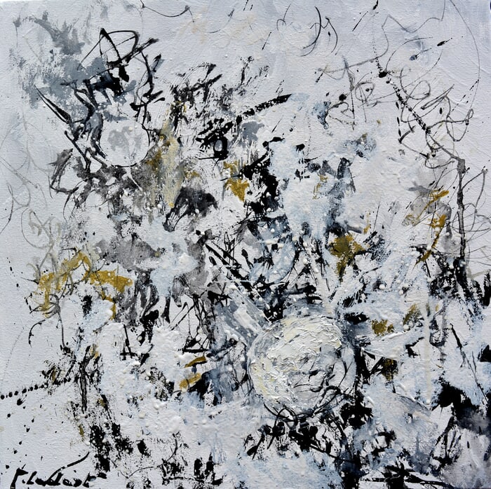 White and black whispers  by Pol Ledent