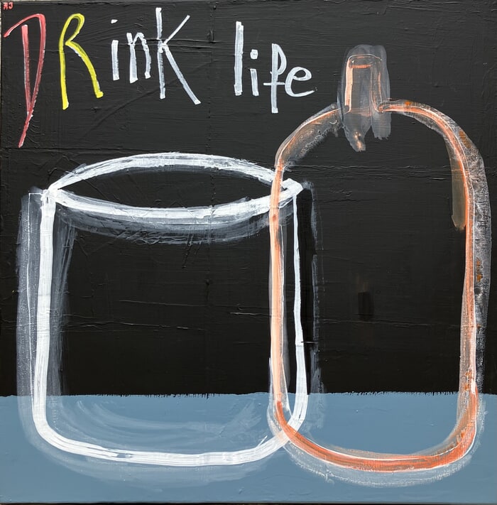 Compo bottles 9 by Anne Iris