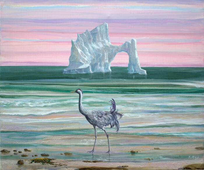  C’est en hiver que nous nous donnions rendez-vous, sa ponctualité était remarquable. Elle était d’une beauté rare, mystérieuse dans son attitude, son plumage gris cendré et son œil amoureux comme la déesse Malina, entraînait pour moi des impressions..... par François Pagé