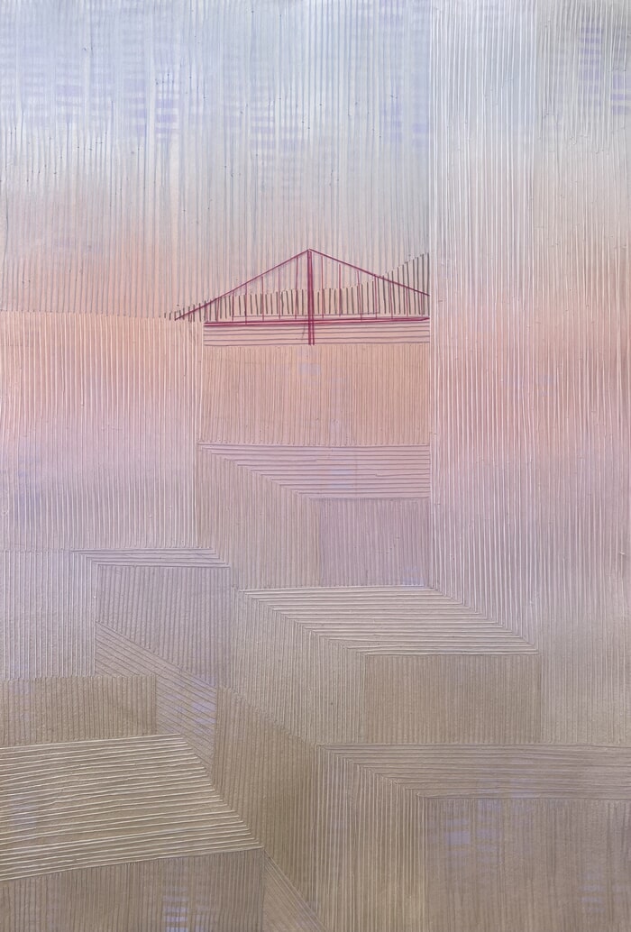 Sunset in San Francisco von Tarli Bird