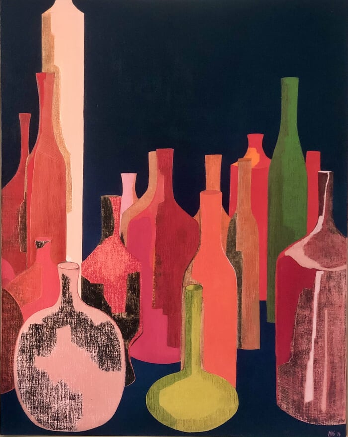 Bouteilles par Marie-Astrid Grivet