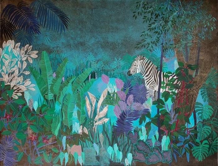 L'heure bleue V by Cécile Duchêne-Malissin