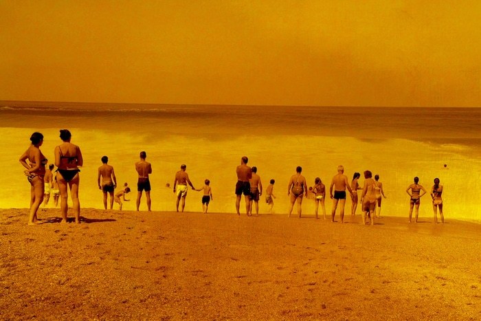 Dos à la plage 1 - Hossegor  par Rodolphe Martinez