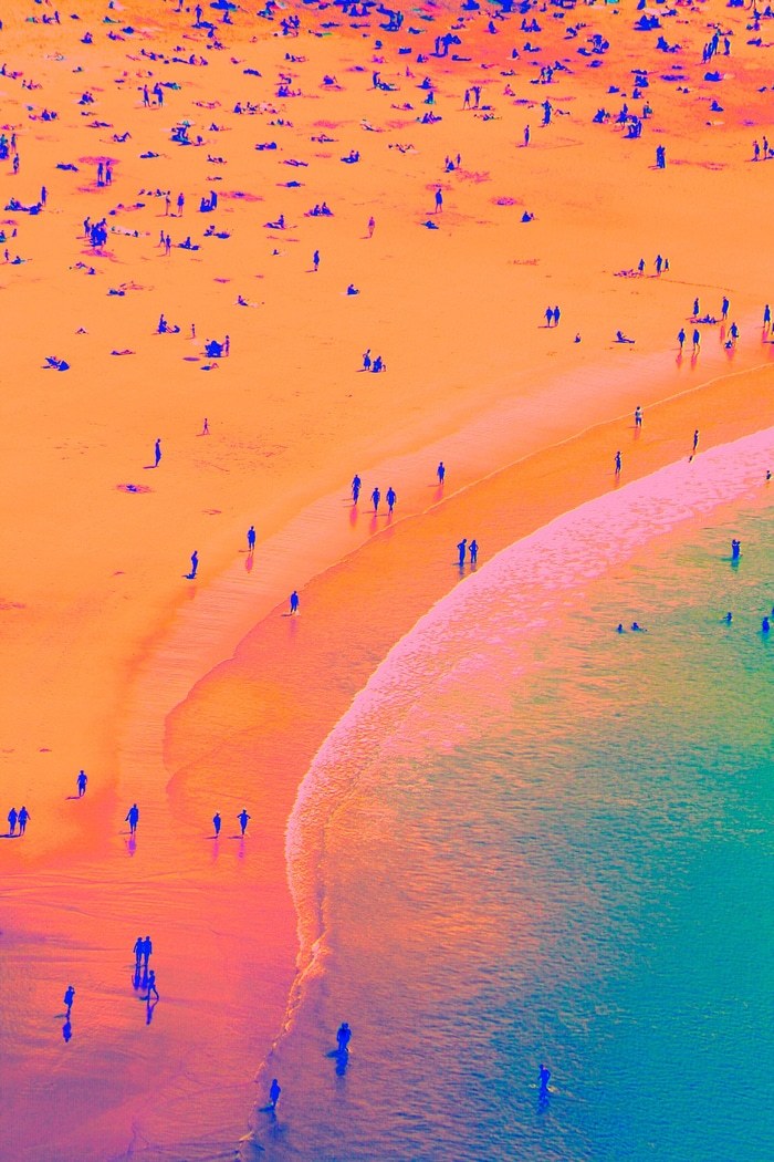 La plage Série En attendant l'été  par Rodolphe Martinez