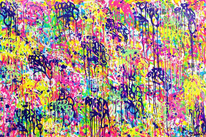 Street Art Abstract by Vincent Bardou