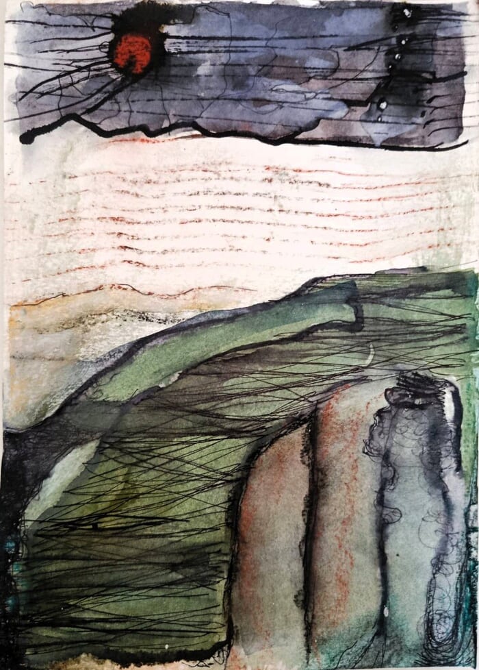 Paysage 4 by Cristina Migliorini-Busato