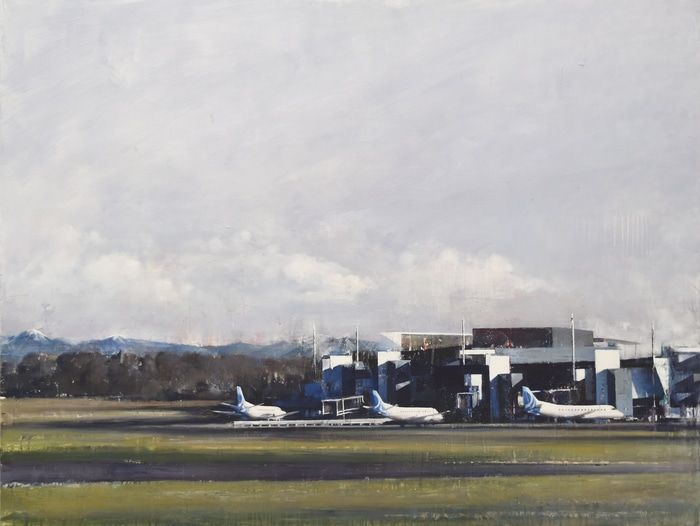 Aircraft Hangers by Nick Offer