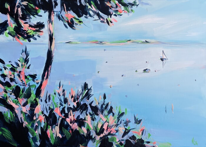 Horizon bleu by Hélène Vac