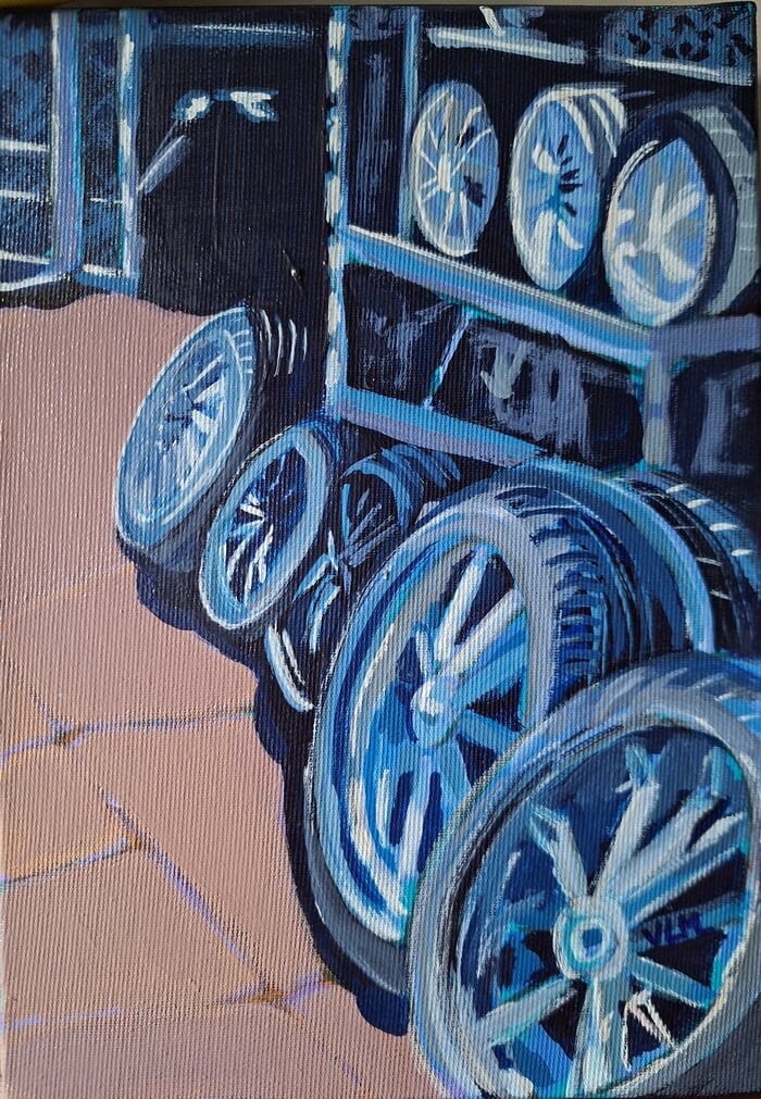 Tyres service  von Valérie LE MEUR