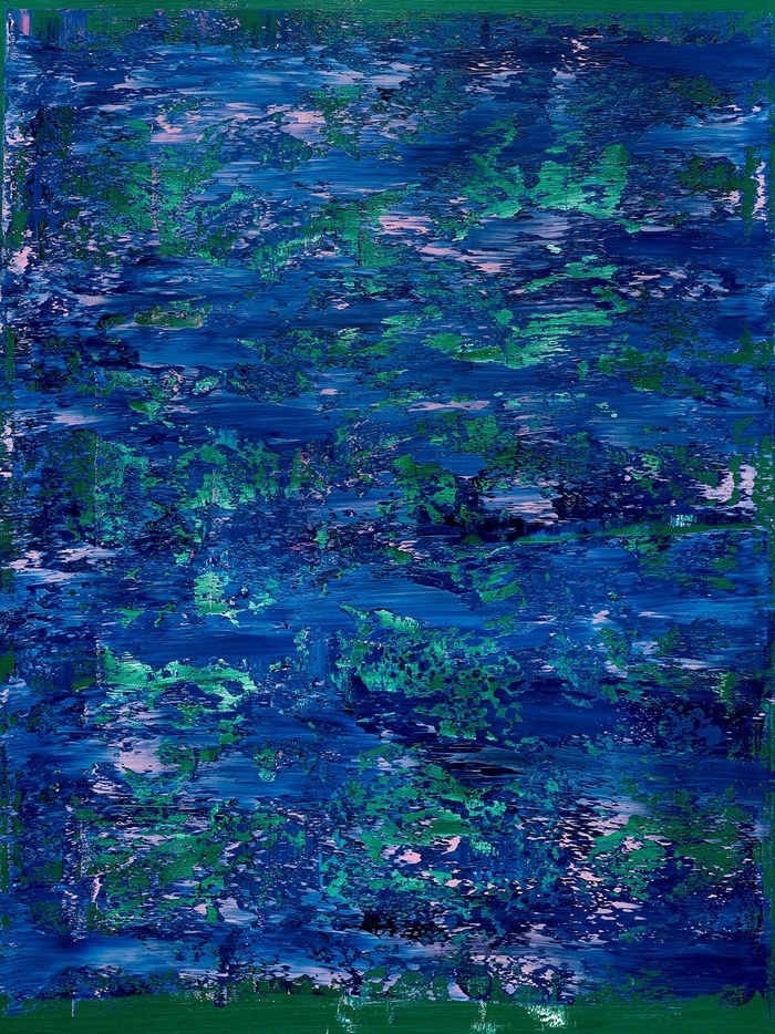 Veil of Blue by Nataliia Sydorova