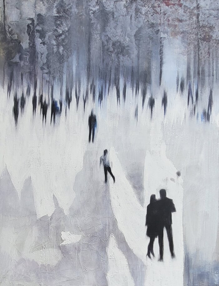 Le couple by Dominique Bruneton