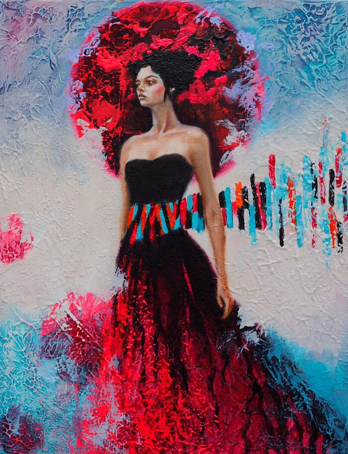 Pleine lune par Sylvie Julkowski-Egard