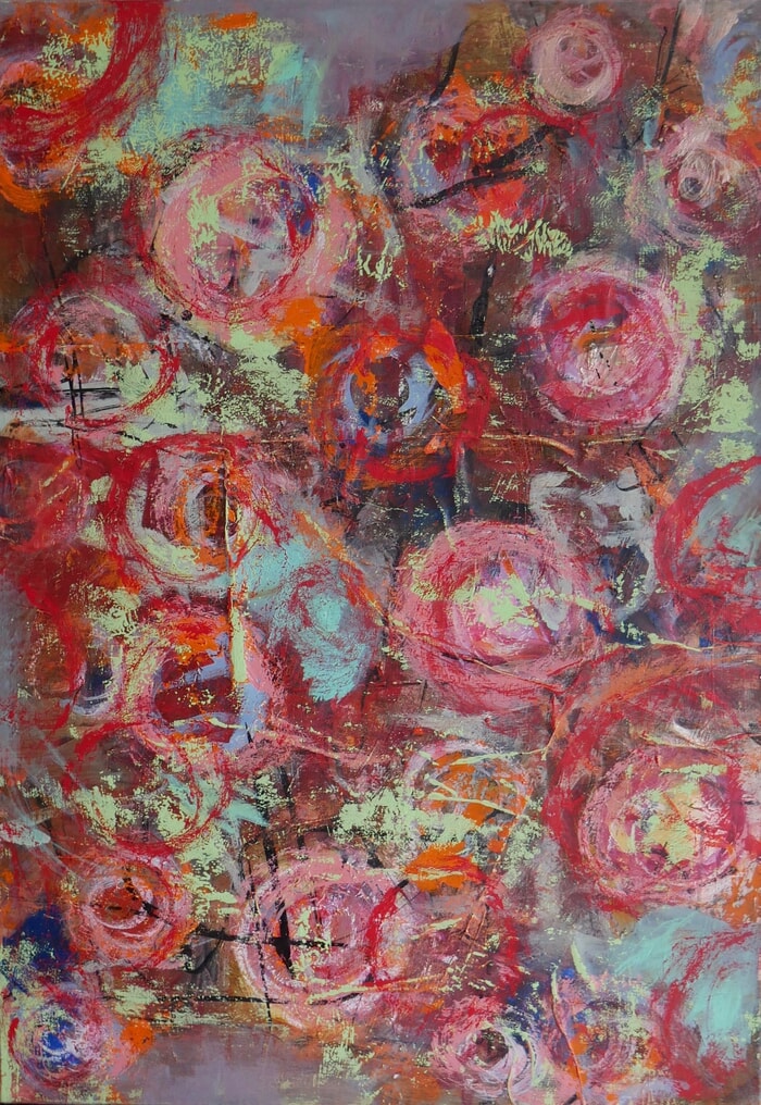 Roseraie 2 par Viviane Beaufumé