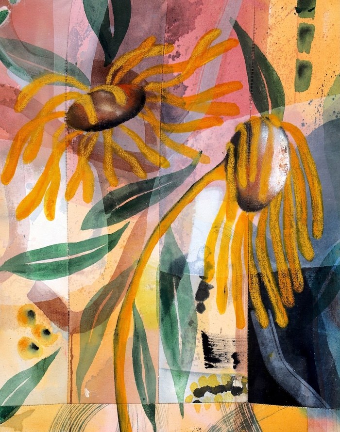 Whispers of sunlight by Poovi Art