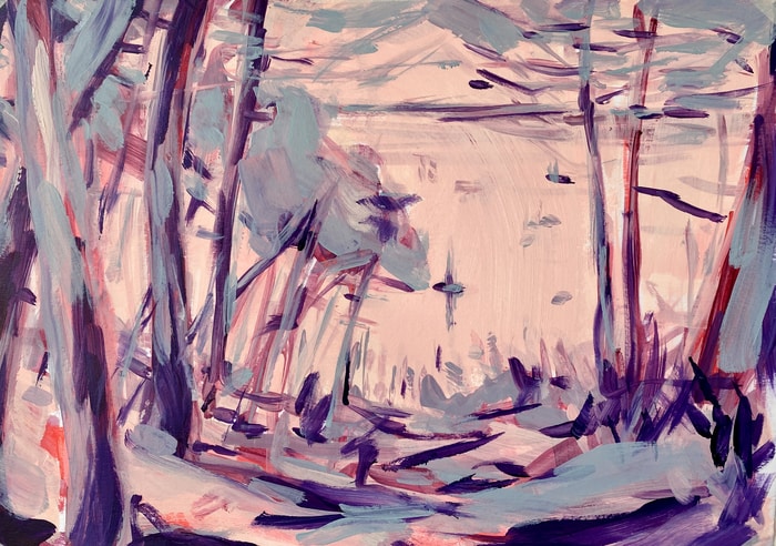 Lac d'Hourtin, étude n°3 by Hélène Vac