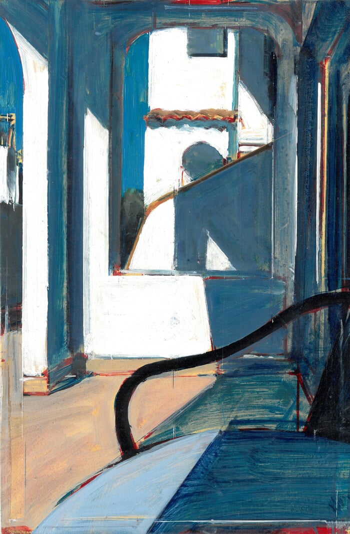 Balcony at Santa Ponsa par Tom Voyce