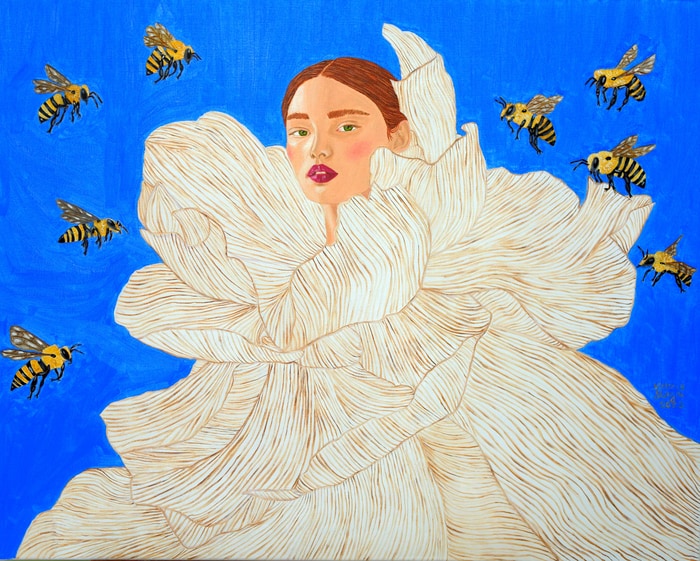 La reine des abeilles par Victoria Stagni