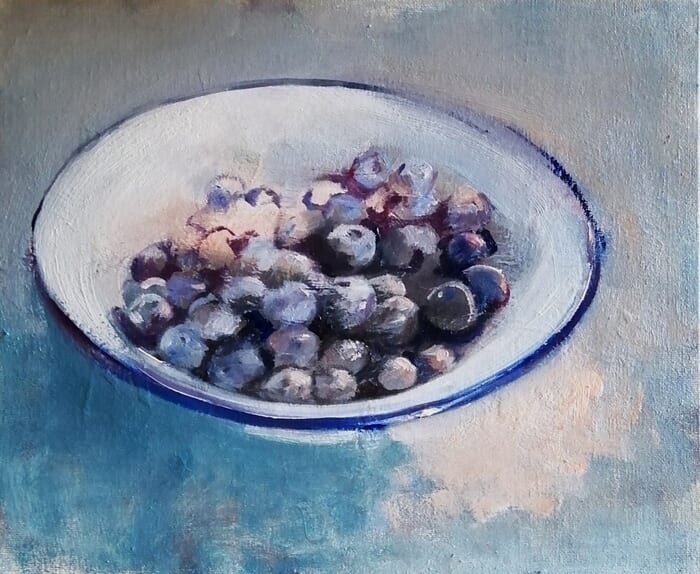 Blueberries by Rosemary Burn