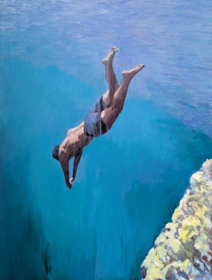 Falling Diver par Nicholas Stedman