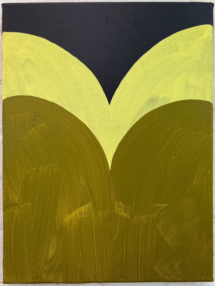 Yellow Split by Sara Dare