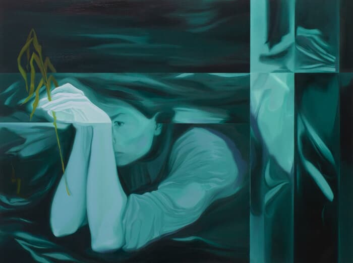 Still life with a dried plant par Magdalena Gluszak - Holeksa