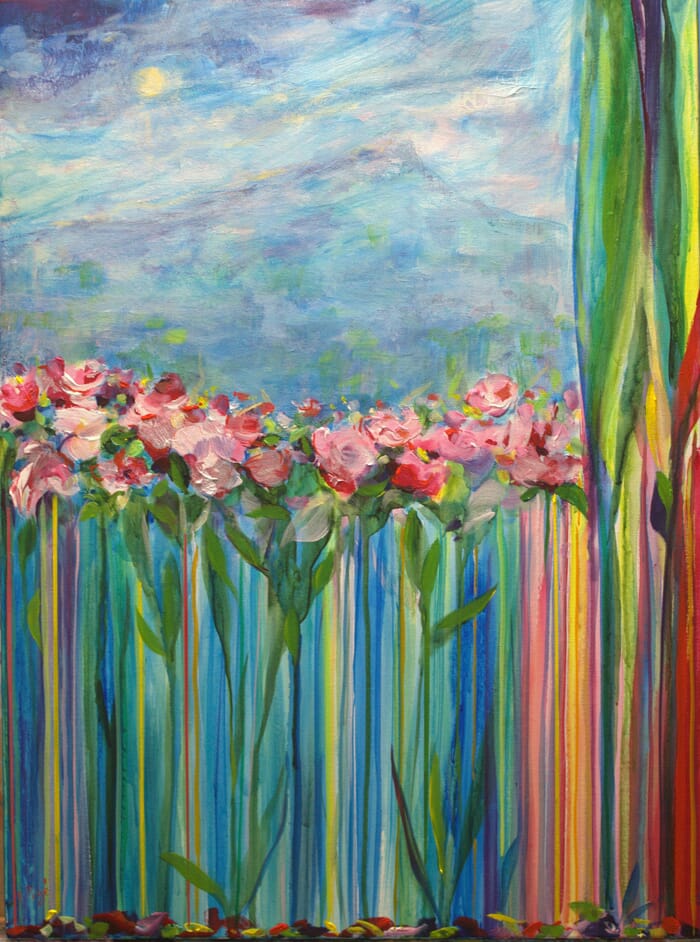 Sous les premiers rayons du soleil après la pluie, quelques-unes avaient crié "Victoire"! par François Pagé