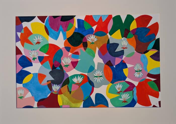 Bouquet de nénuphars von Aude Billerot