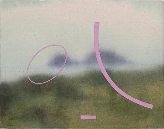 Untitled (Landscape with Pink) by Martyna Alexander