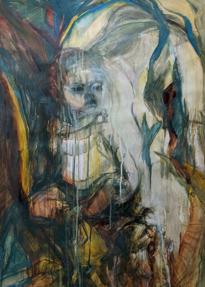 Bribie Island Baby with Cat par Brenda Ullrich