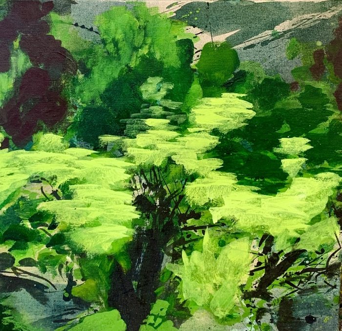 Green is the colour 3 by Diane de Cicco