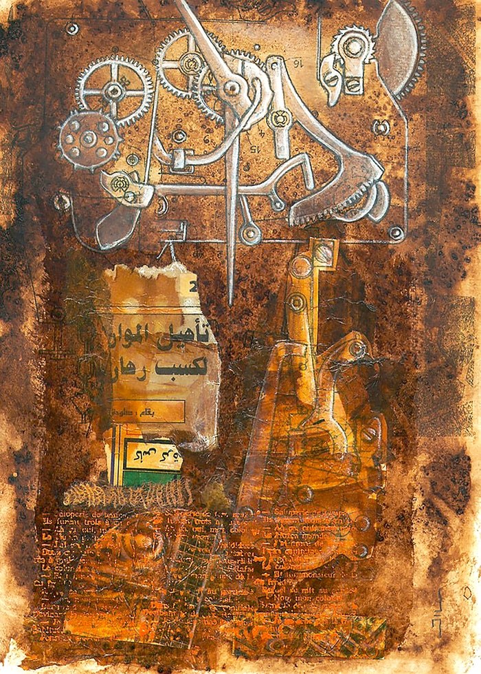 CARILLON 1 (série des rouages) by Jean-Luc Lacroix