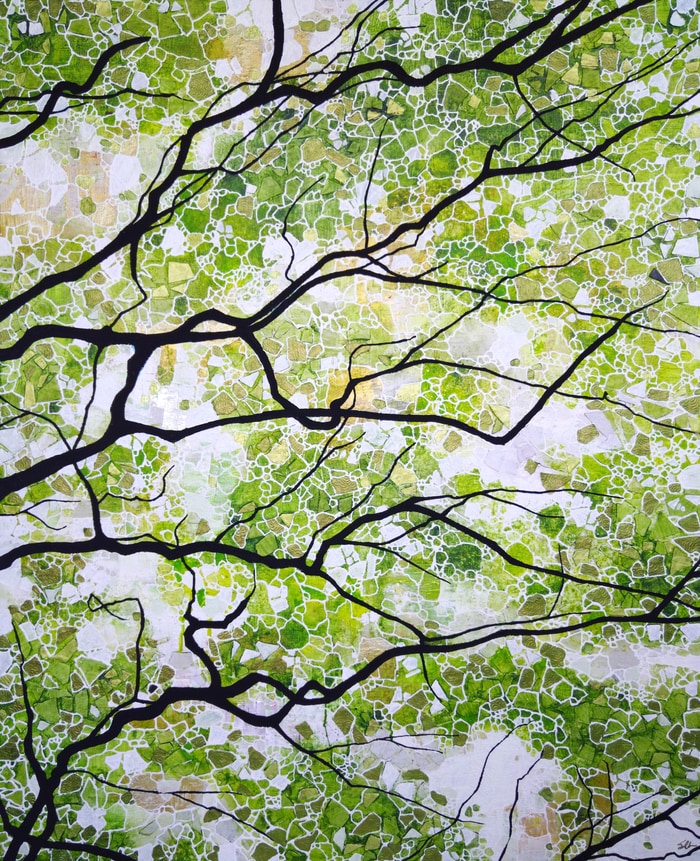 Mosaïque végétale by Sophie Cantou