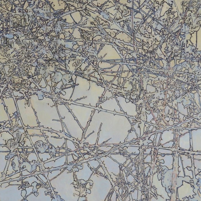 Thorn-bramble gate par Simon M Smith