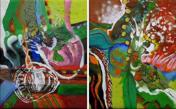 Symbiose planétaire 4 by Veronique Egloff