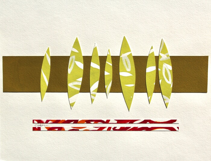 Collage d'automne IV by Vincent Gabin