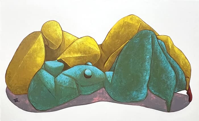 Lovers deeply in love by Ta Byrne