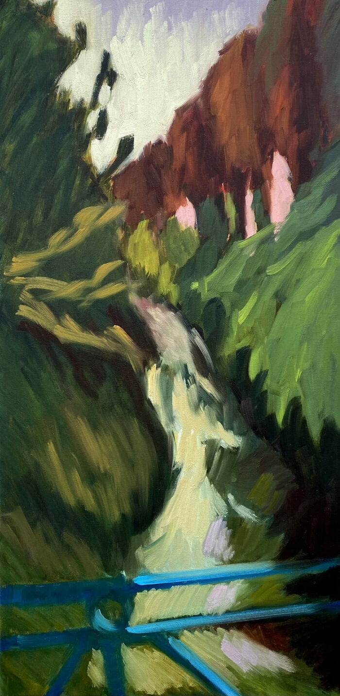 Le Gambon vu du pont by Barbara Petit Lisy