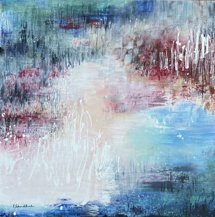 Du côté du lac rose II .. von Isabelle Schenckbecher