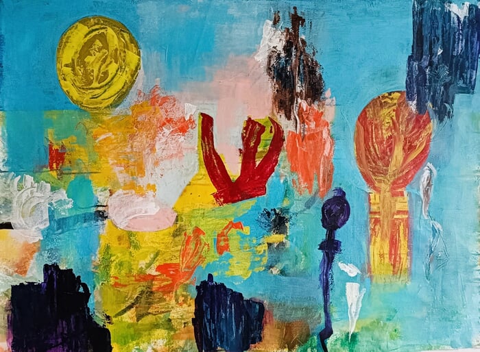 Lever de soleil sur l'Atlas by Clara Crespin