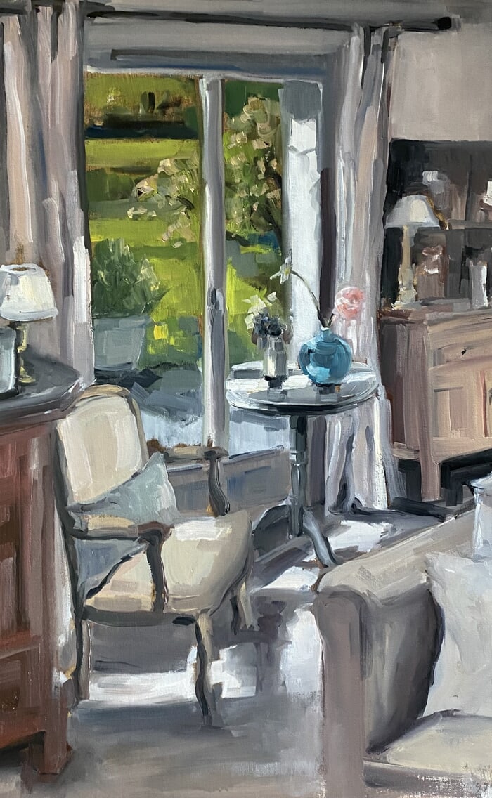 Salon côté jardin by Géraldine Morales