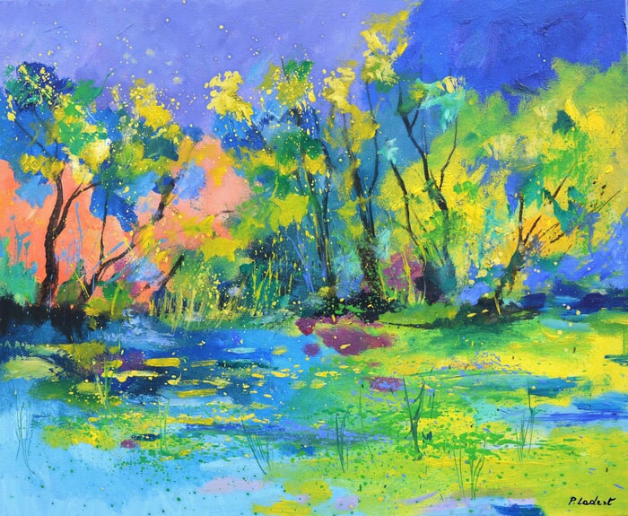 Dancing trees by Pol Ledent