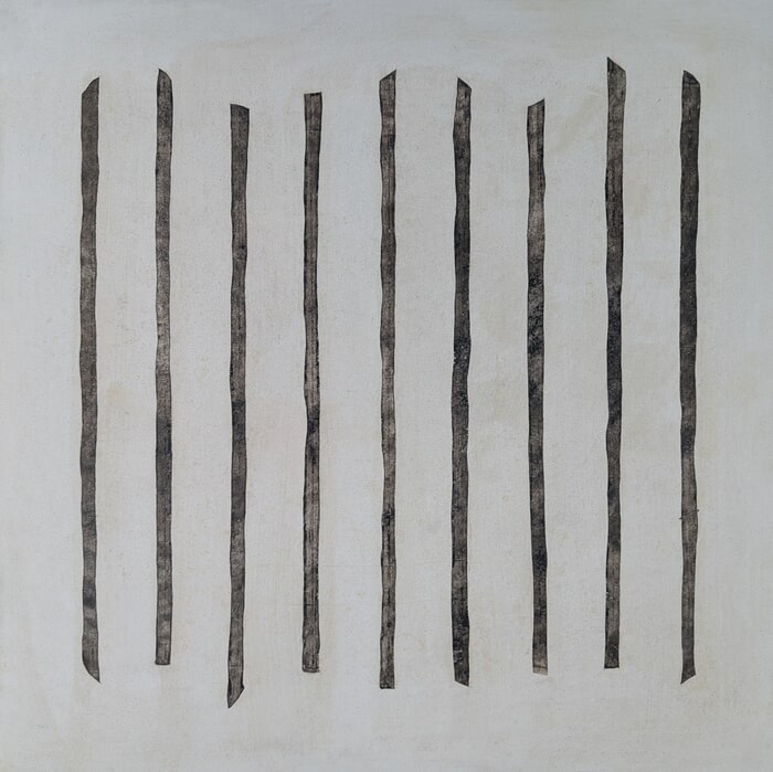 Nine lines VII by Joe Morris