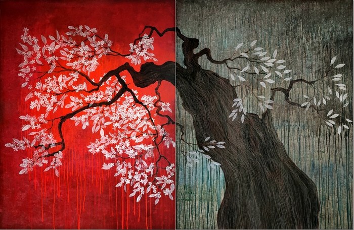 Sakura III by Cécile Duchêne-Malissin